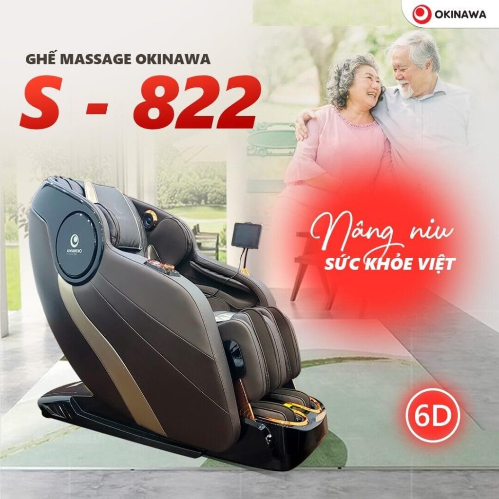 Ghế massage okinawa s-822